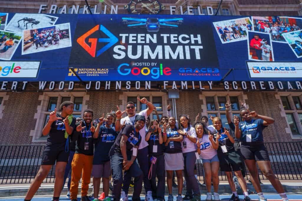 Level Up Philly VR Squad at the G3 Teen Tech Summit